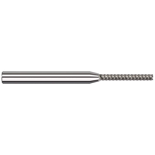 Harvey Tool Square End Mill: 5/64" Dia, 5/8" LOC, 2-1/2" OAL, 5 Flute, Uncoated, 67178