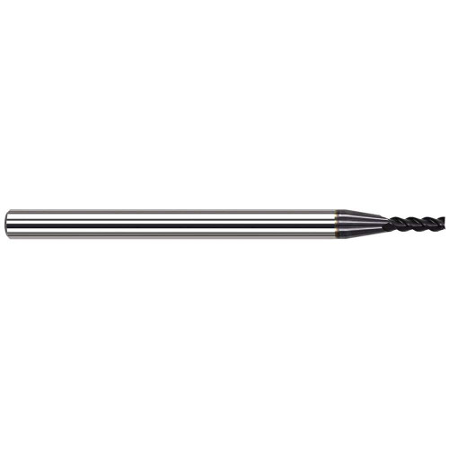 Harvey Tool Square End Mill: .060" Dia, .180" LOC, 1-1/2" OAL, 3 Flute, AlTiN, 958560-C3