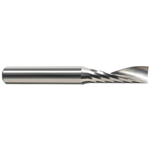 Harvey Tool Square End Mill: 5/64" Dia, 15/64" LOC, 1-1/2" OAL, 1 Flute, Uncoated, 51478