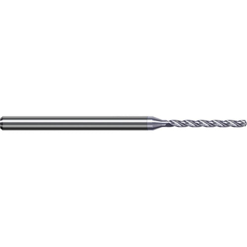 Harvey Tool Micro Drill: 5.41mm Dia, 64.00mm Flute Length, 125.00mm OAL, 130° Point, TiB2, ERY2129-C8