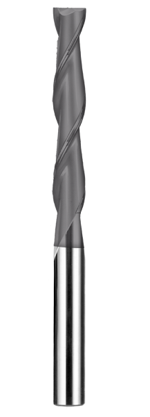 SGS 1/8" Dia, 2 Flute, Square End End Mill - 31958