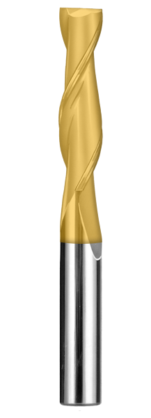 SGS 1/8" Dia, 2 Flute, Square End End Mill - 31800