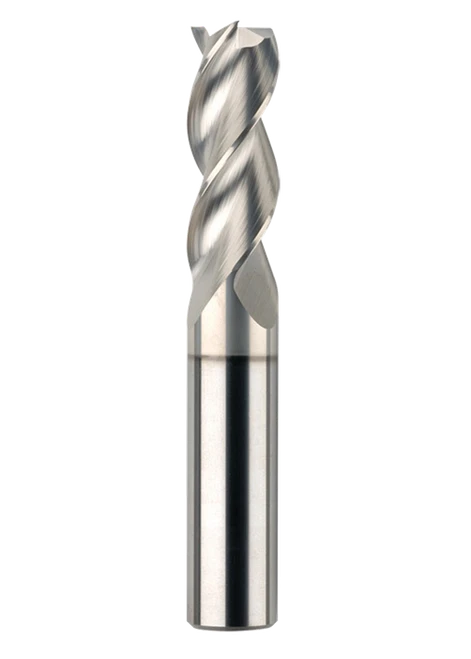 SGS 3/16" Dia, 3 Flute, Square End End Mill - 34858