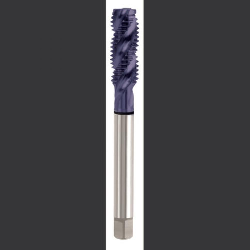 M10 X 1.5, D6 3FL SPIRAL FLUTED TICN COATED COMBO TAP