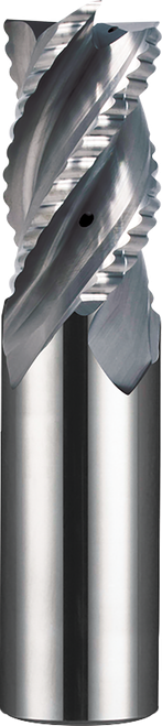SGS 25.00mm Dia, 3 Flute, Chip Breaker Square End Mill - 44654