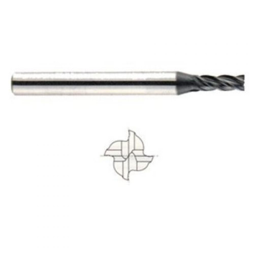 YG-1 Square End Mill: 5.00mm Dia, 13.00mm LOC, 57.00mm OAL, 4 Flute, AlTiN, EMB14050