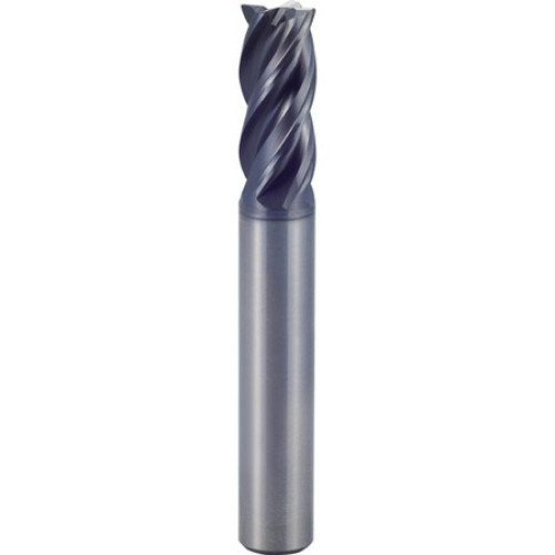 3/16 x 3/16 x 5/8 x 2-1/2 V7 PLUS A 4FL MULTI HELIX PLAIN SHANK END MILL