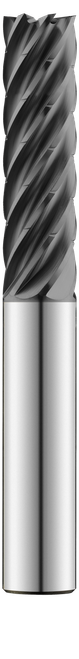 SGS 12.00mm Dia, 7 Flute, Chip Breaker Square End Mill - 74434