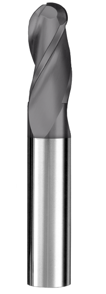SGS 29/64" Dia, 3 Flute, Ball Nose End Mill - 31158