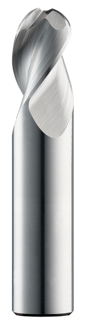 SGS 3/4" Dia, 3 Flute, Ball Nose End Mill - 34930