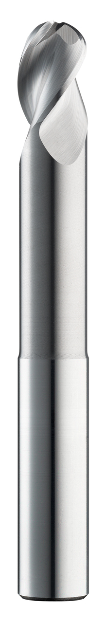 SGS 6.00mm Dia, 3 Flute, Ball Nose End Mill - 44927
