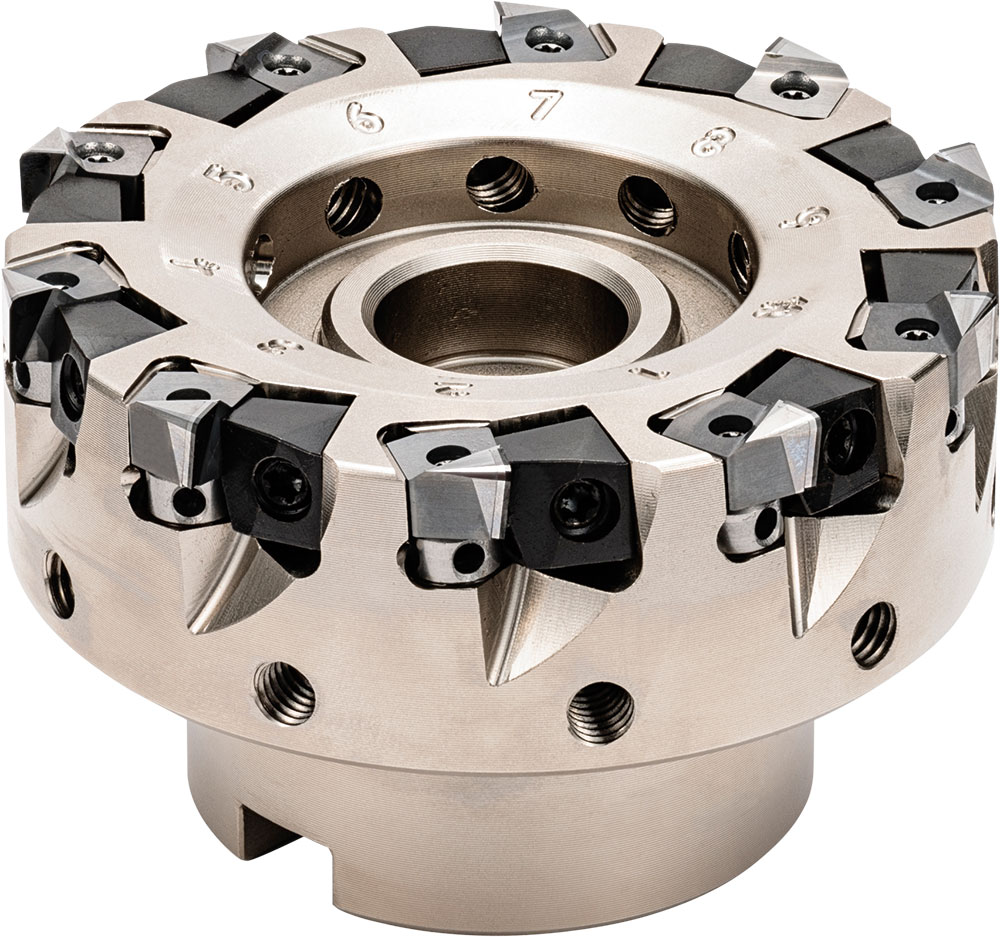 Kyocera MFAH 063RS6TMSF Metric Bore Diameter, 90 Degree Face Mill