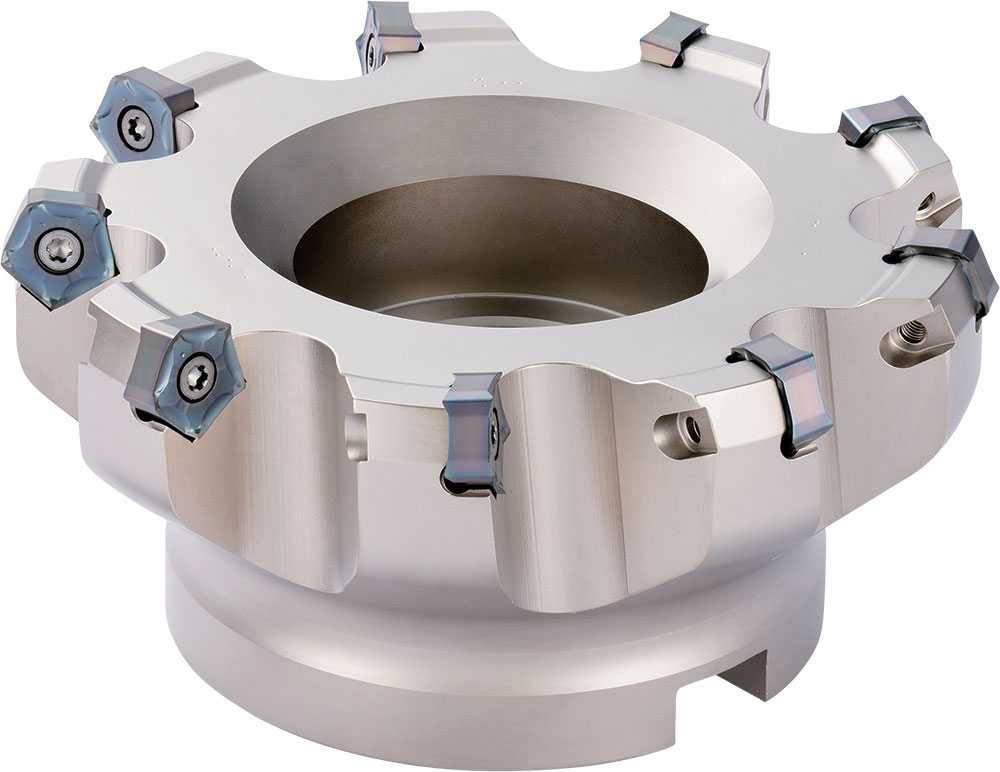 Kyocera MFPN 66063R5TMG Metric Bore Diameter, 66 Degree Face Mill