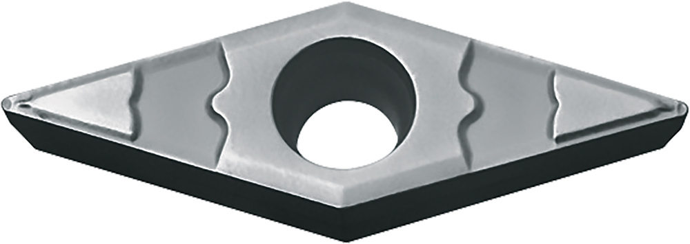 Kyocera VBMT 221GP TN610 Grade Uncoated Cermet, Indexable Turning Insert