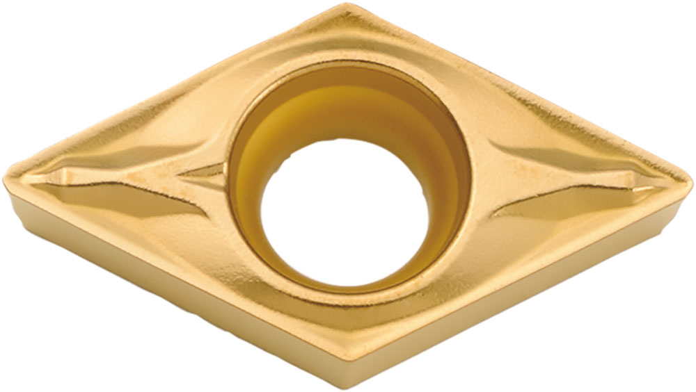 Kyocera DCMX 32505WP CA025P Grade CVD Carbide, Indexable Turning Insert