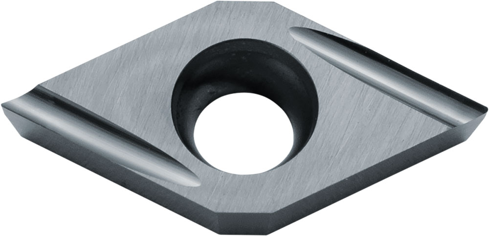 Kyocera DCGT 21502FRU TN620 Grade Uncoated Cermet, Indexable Turning Insert