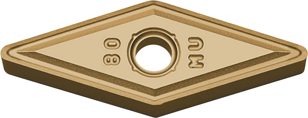 Kyocera VNMG 331MU CA6515 Grade CVD Carbide, Indexable Turning Insert