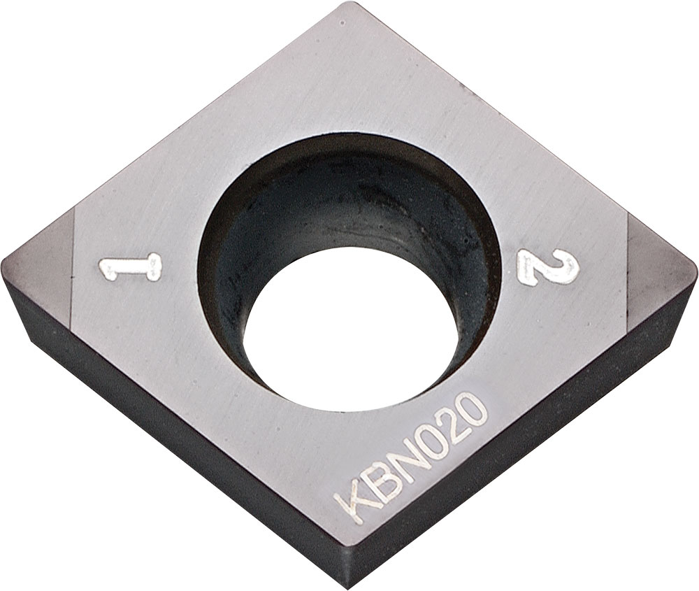 Kyocera CCMW 3252S00525MES KBN020 Grade CBN, Indexable Turning Insert