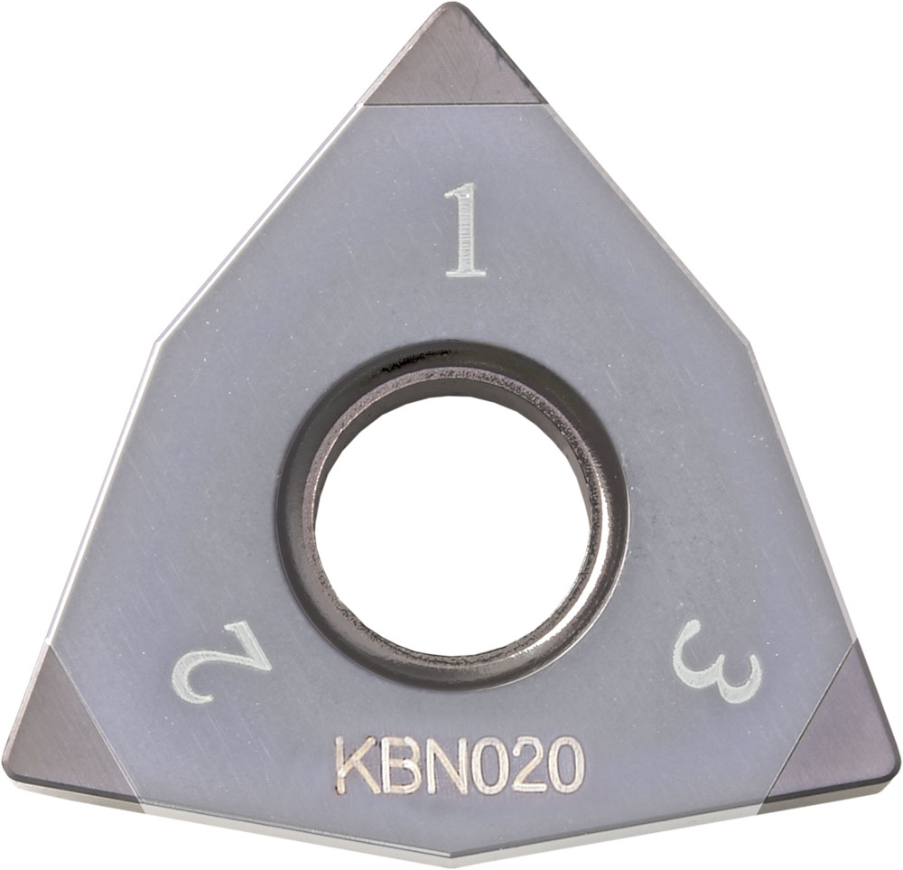 Kyocera WNGA 432S00525ME KBN020 Grade CBN, Indexable Turning Insert