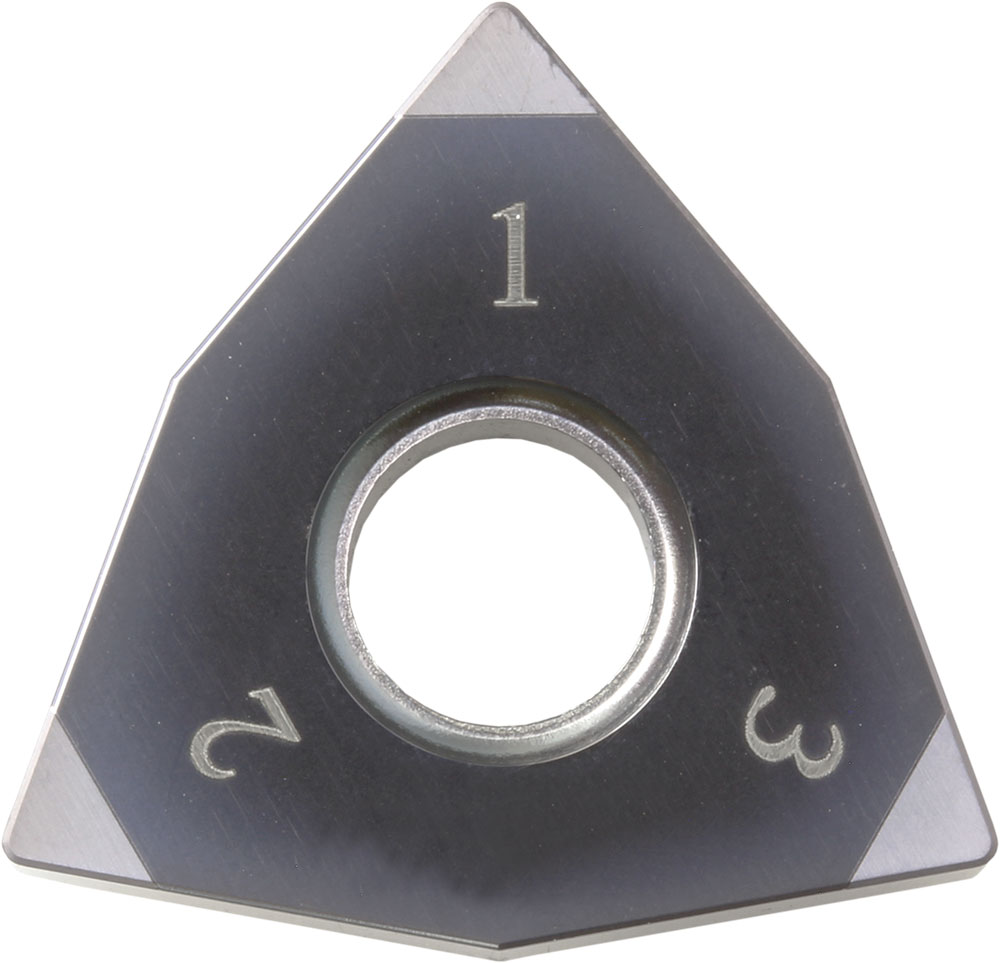 Kyocera WNGA 432S00525ME KBN25M Grade CBN, Indexable Turning Insert