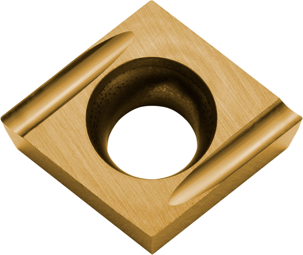 Kyocera CCET 21505MFLU PV730 Grade PVD Cermet, Indexable Turning Insert