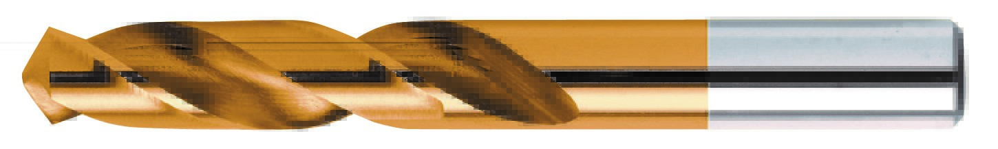 L561P Screw Machine Length HSS TiN Coated Drill - #18