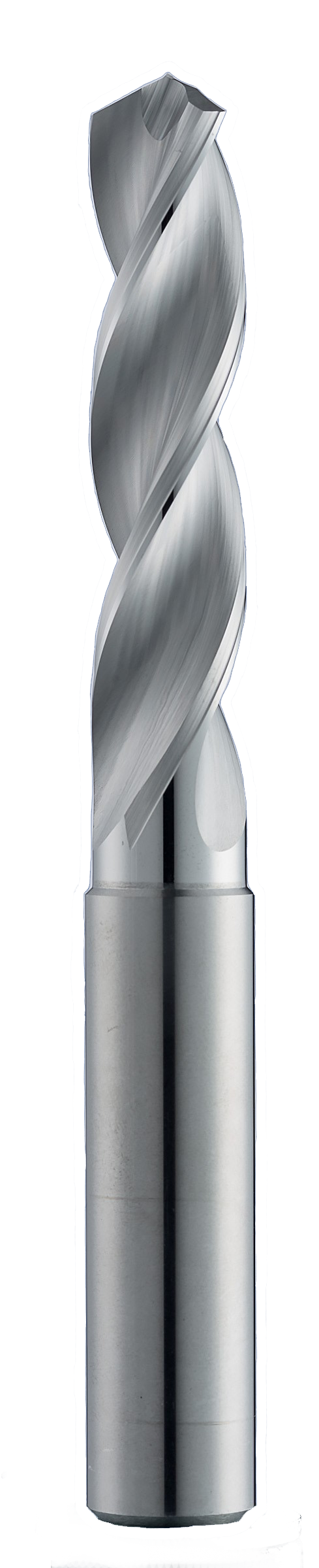 SGS 21/64" Dia, 124 Degree Point, Solid Carbide Drill - 54816