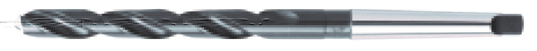 L601 Regular Length Taper Shank HSS Drill W/ Black Oxide - 3"