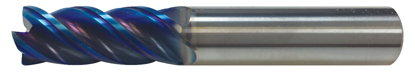 L9704 18MM 4FL AQUA V MILL CORNER RADIUS 1MM