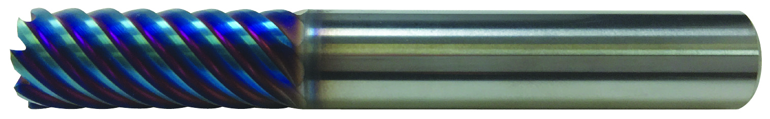 L9713 0.375" 6FL AQUA MILL HARD CORNER RADIUS 0.03"