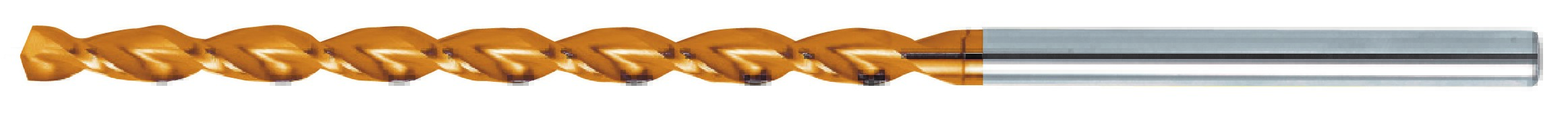 L545P Taper Length TiN Coated Parabolic HSS Drill - 29/64"