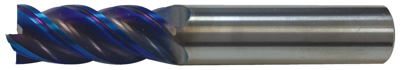 L9701 0.125" 4FL AQUA V MILL SQUARE END