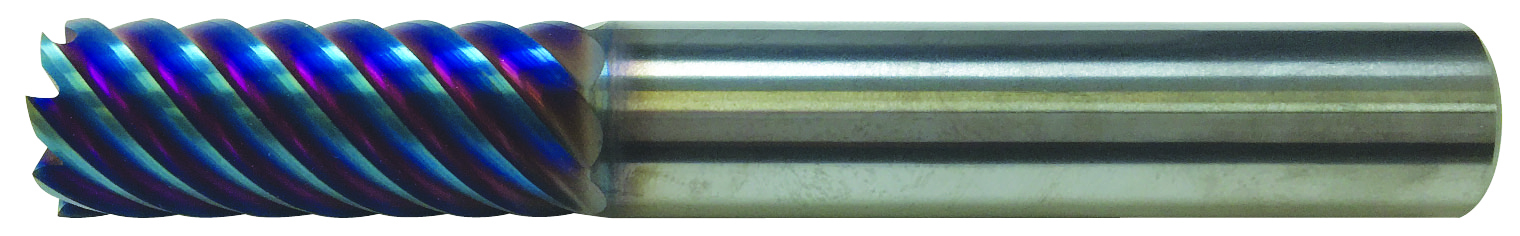 L9712 5MM 6FL AQUA MILL HARD SQUARE END