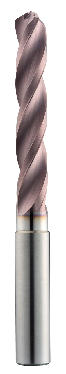 SGS 7.40mm Dia, 124 Degree Point, Solid Carbide Drill - 65204