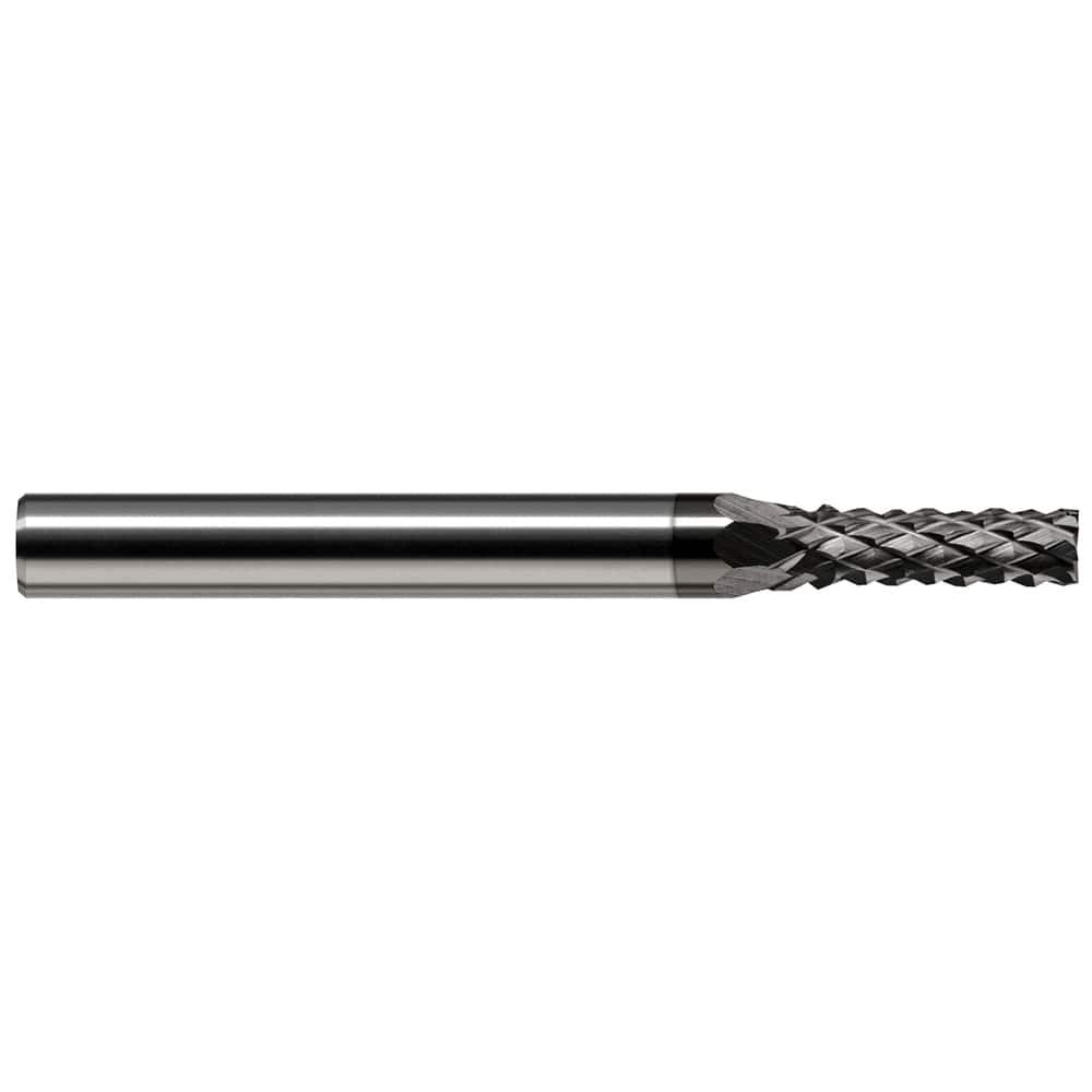 Harvey Tool Square End Mill: 5/64" Dia, 15/64" LOC, 1-1/2" OAL, Amorphous Diamond, 798478-C4