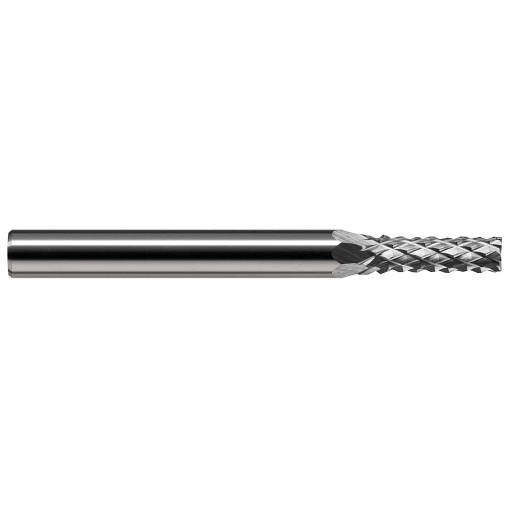 Harvey Tool Square End Mill: 1/4" Dia, 3/4" LOC, 2-1/2" OAL, Uncoated, 798516