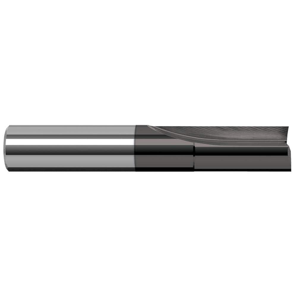 Harvey Tool Square End Mill: 1/2" Dia, 1" LOC, 3" OAL, 2 Flute, Amorphous Diamond, 14632-C4