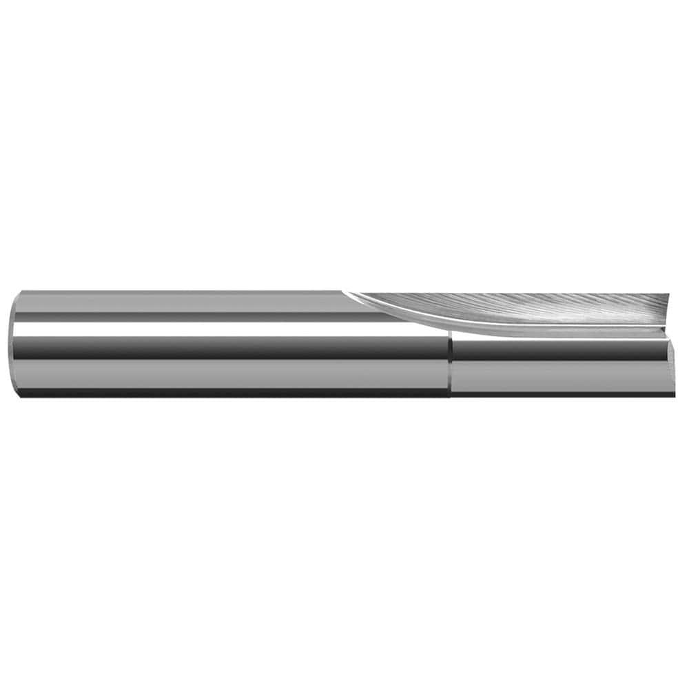 Harvey Tool Square End Mill: 3/16" Dia, 5/8" LOC, 2" OAL, 2 Flute, Uncoated, 69612