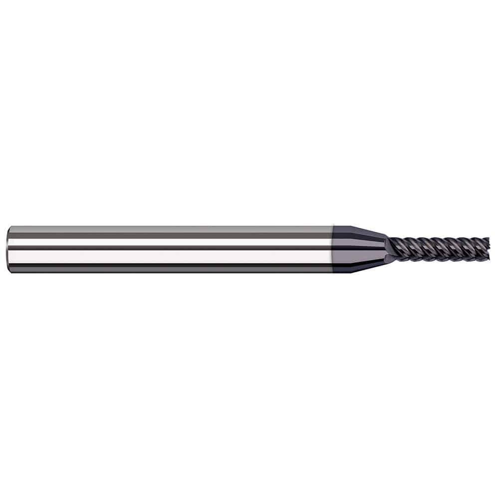 Harvey Tool Square End Mill: 3.00mm Dia, 12.00mm LOC, 50.00mm OAL, 7 Flute, AlTiN Nano, 773057-C6