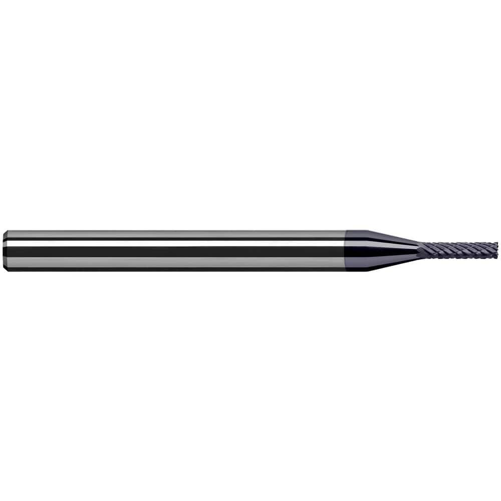 Harvey Tool Square End Mill: 3/64" Dia, .141" LOC, 2-1/2" OAL, Uncoated, 60747