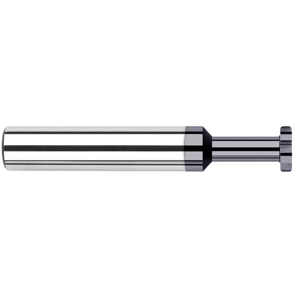 Harvey Tool Keyseat Cutter: 3/32" Dia, 1/16" Width, 4 Flute, AlTiN, 902562-C3