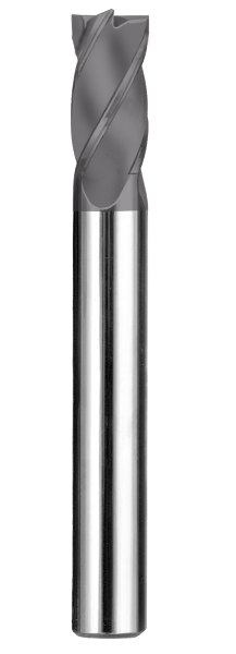 SGS 3/32" Dia, 4 Flute, Square End End Mill - 30196