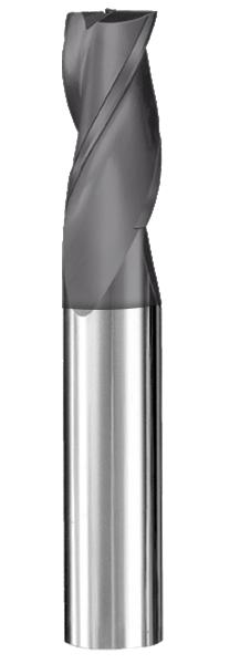 SGS 1/64" Dia, 3 Flute, Square End End Mill - 30811