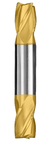 SGS 3/8" Dia, 4 Flute, Square End End Mill - 31475