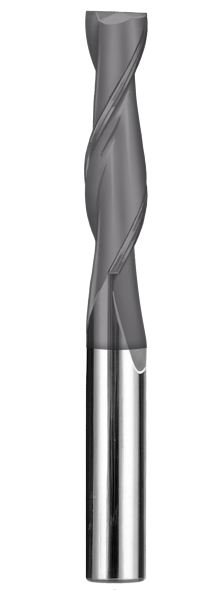 SGS 1/8" Dia, 2 Flute, Square End End Mill - 31850