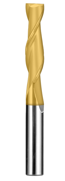 SGS 3/8" Dia, 2 Flute, Square End End Mill - 31804