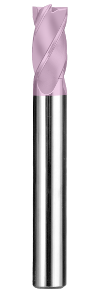 SGS 7/16" Dia, 4 Flute, Square End End Mill - 39055