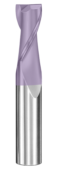 SGS 3/16" Dia, 2 Flute, Square End End Mill - 39523