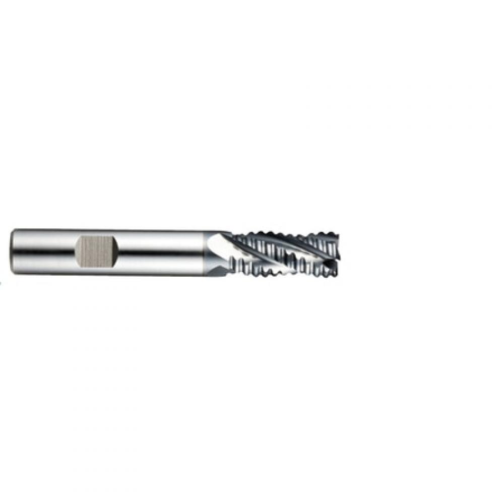 YG-1 Square End Mill: 1-1/4" Dia, 2" LOC, 4-1/2" OAL, 6 Flute, Y-Coating, GYG70116