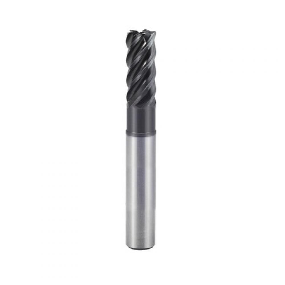 YG-1 Square End Mill: 1" Dia, 1-1/4" LOC, 6" OAL, 3-1/4" Reach, 5 Flute, Y-Coating, UGMH06920